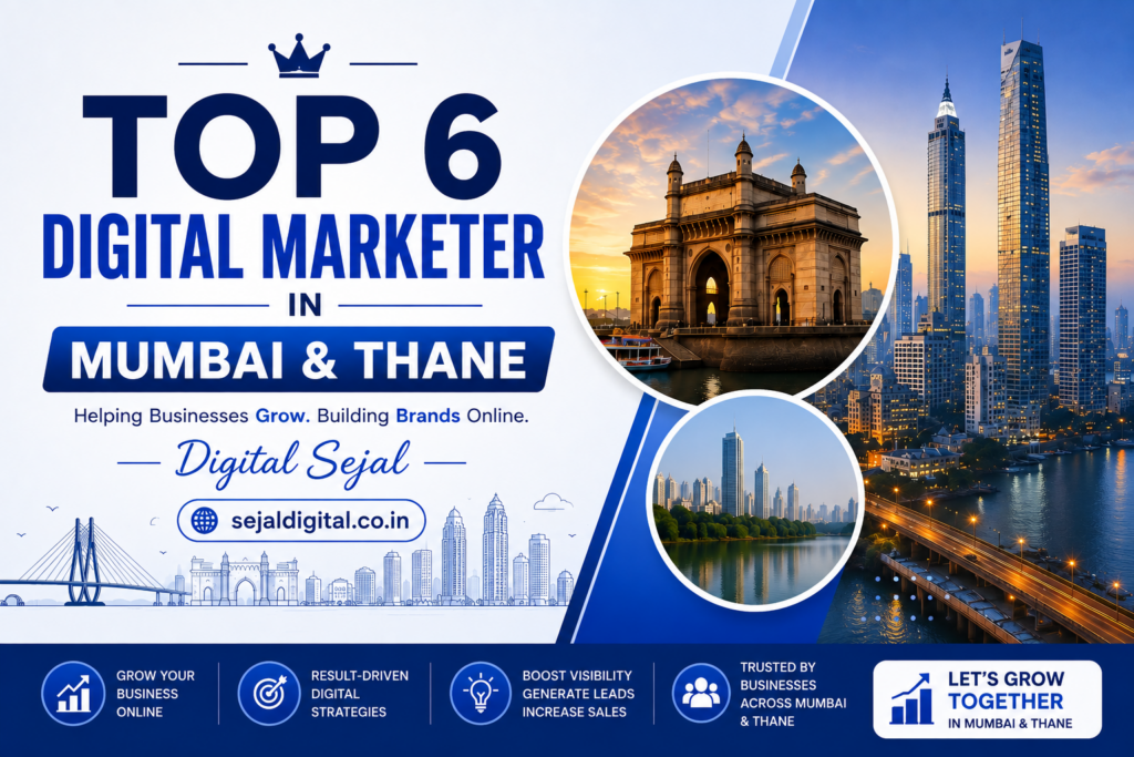 Top 6 Digital Marketer In Mumbai And Thane
